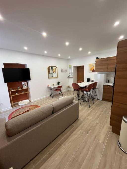 Sublime T2/ Cosy/ Clim/ Parking/Plage Menton Exterior photo